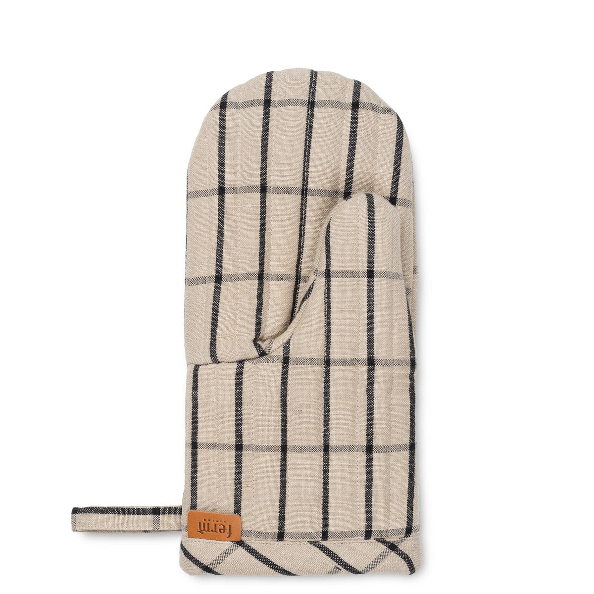 Hale Oven Mitt | Sand/Black Chair by FERM LIVING (hale-oven-mitt-sand-black-chair)