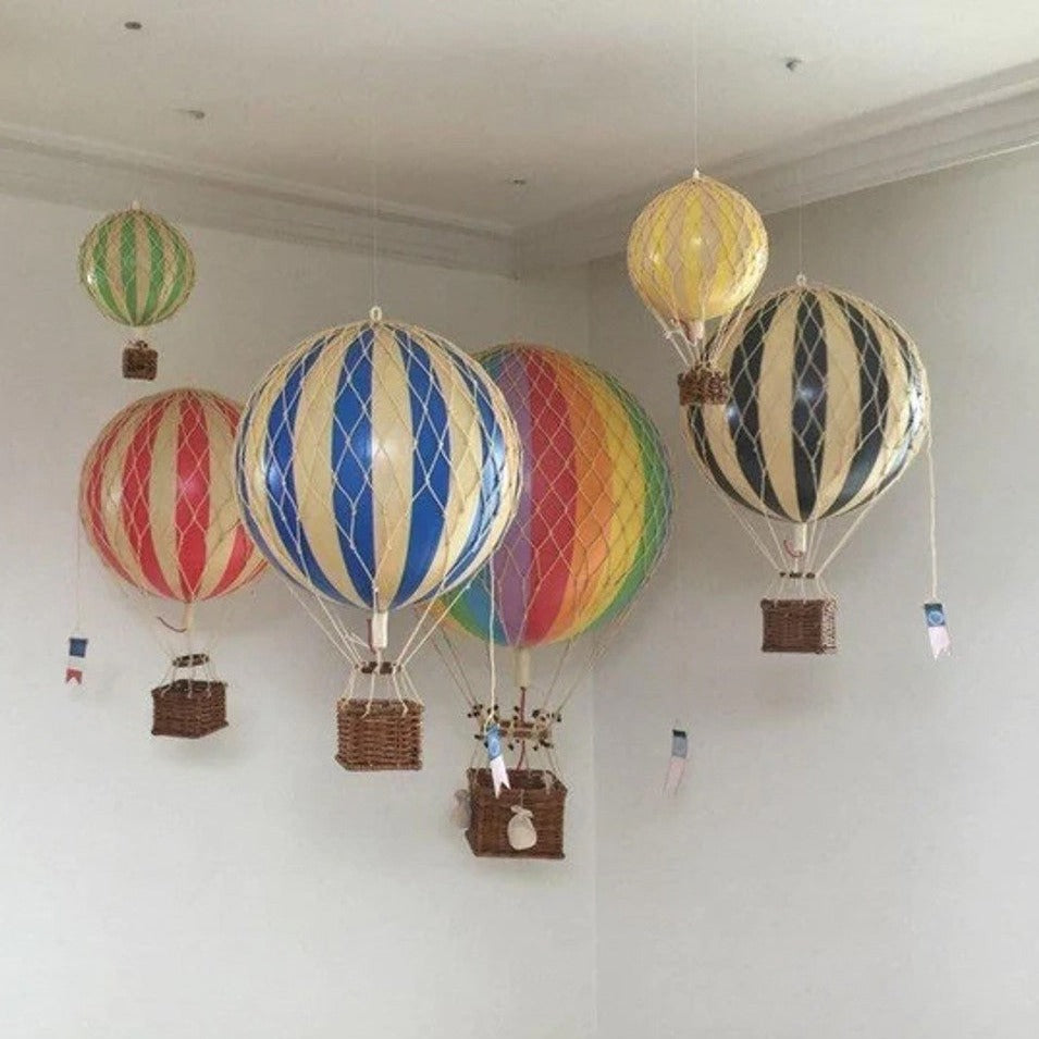 Model Hot Air Balloon M | Blue by AUTHENTIC MODELS (travels-light-true-red)