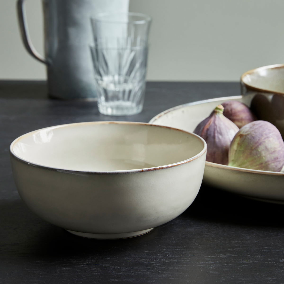 Lake Serving Bowl | Grey by HOUSE DOCTOR (bowl-hdlake-green-copy)