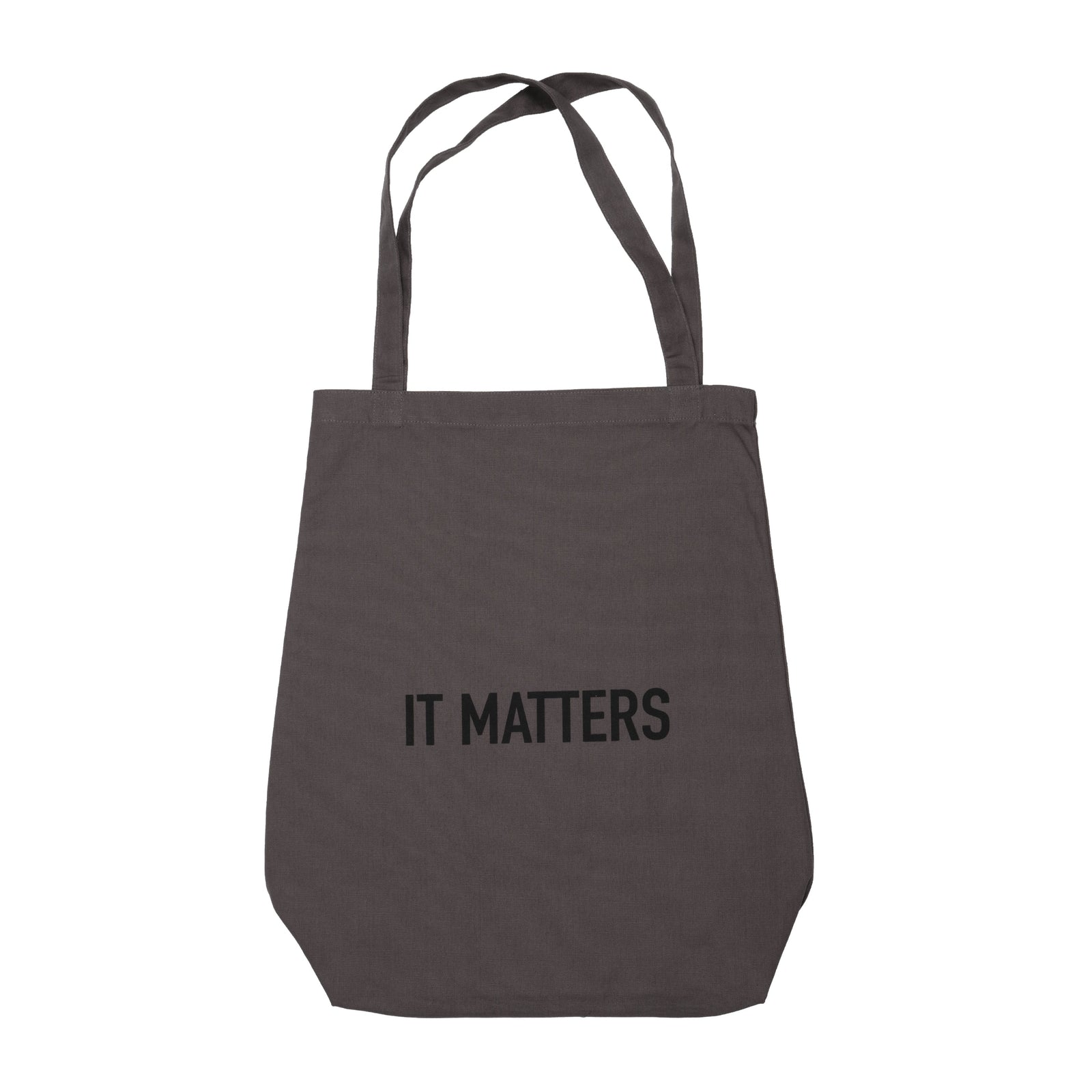 It Matters Bag | Dark Grey by THE ORGANIC COMPANY (the-organic-co-it-matters-bag)