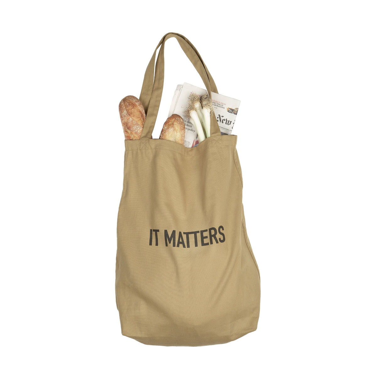 It Matters Bag | Khaki by THE ORGANIC COMPANY (the-organic-company-it-matters-bag-khaki)