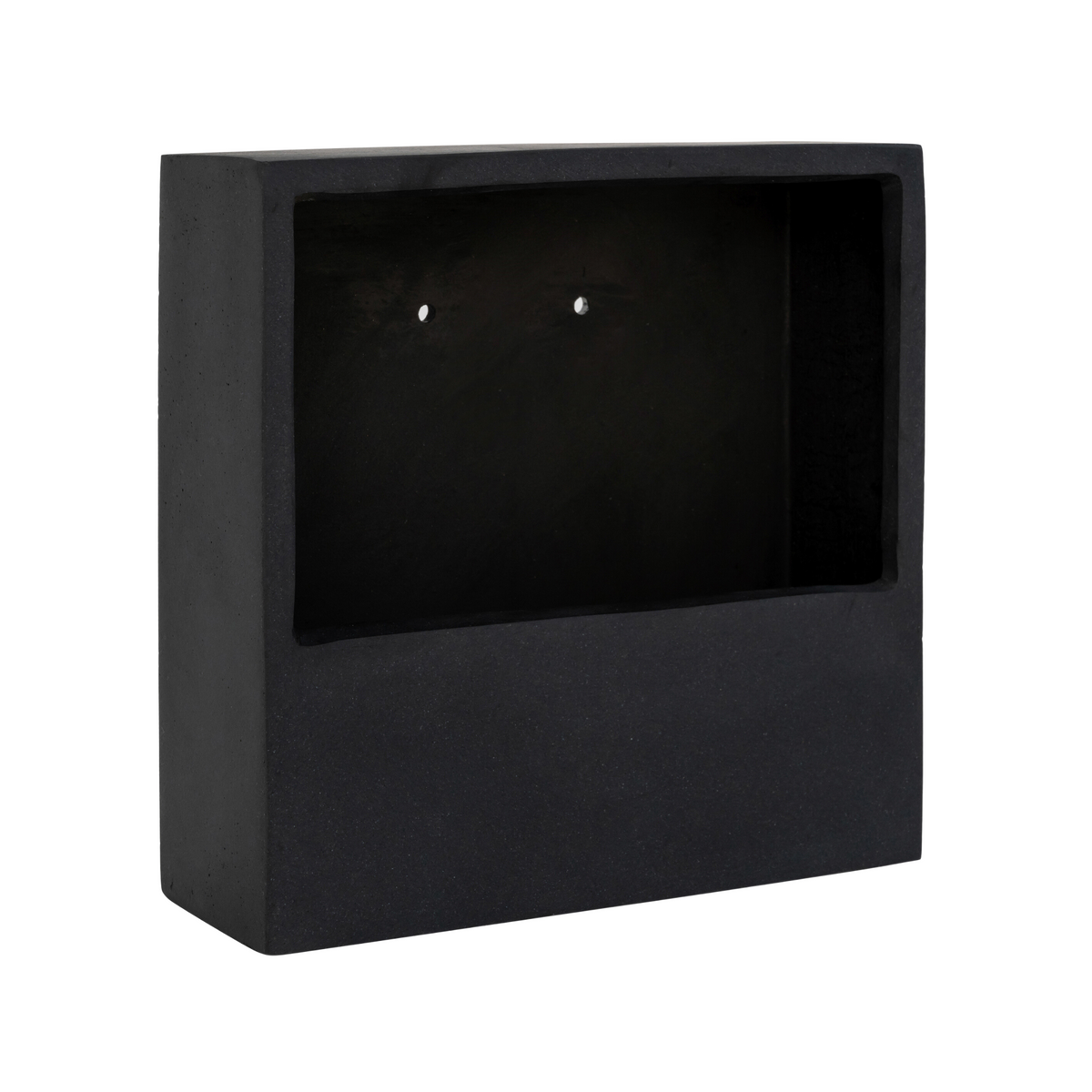 Jack Wally Wall Planter XS | Matte Black by POTTERY POTS (jack-wally-wall-planter-xs-black)