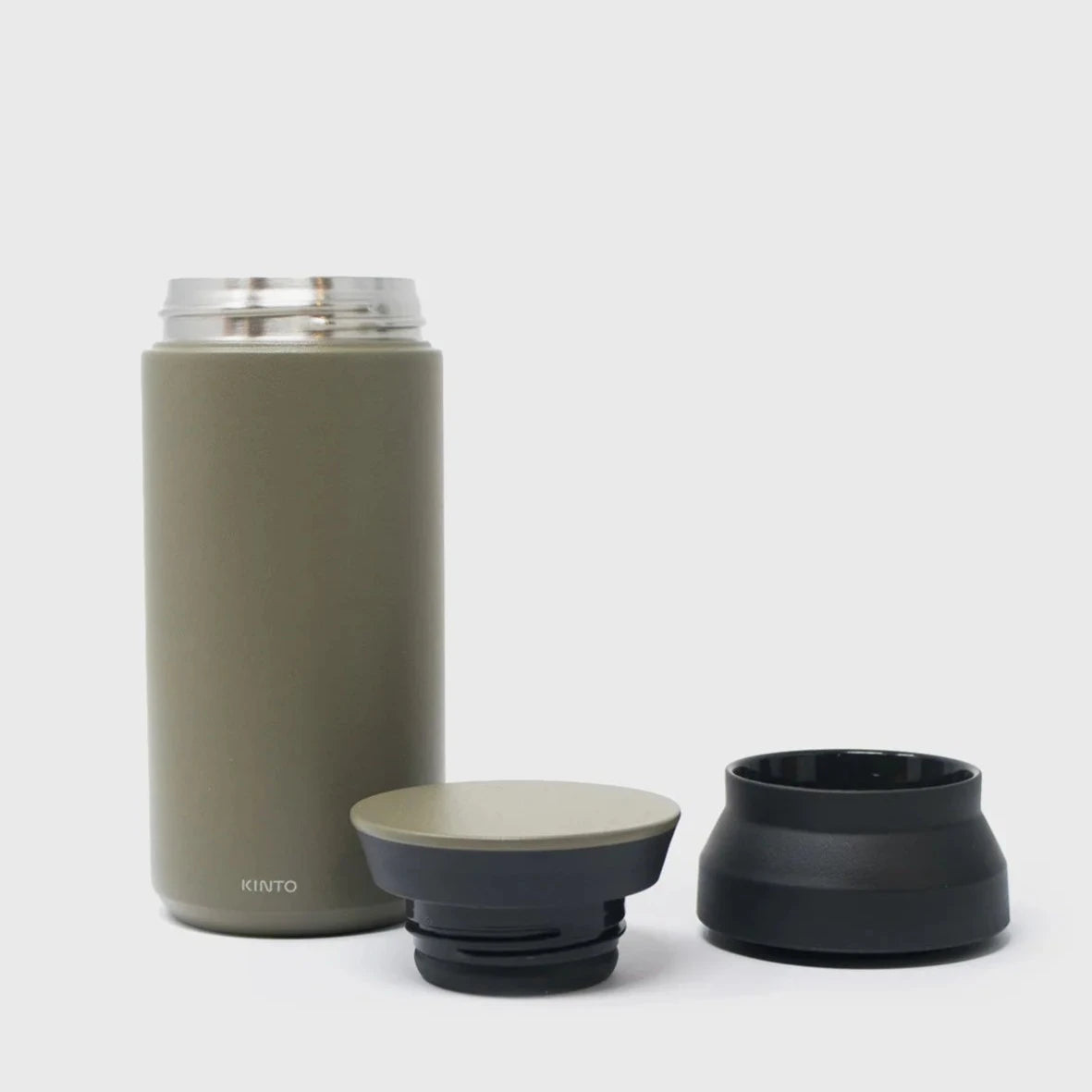 Kinto Travel Tumbler 350ml | Khaki by KINTO (kinto-travel-tumbler-khaki-350ml)