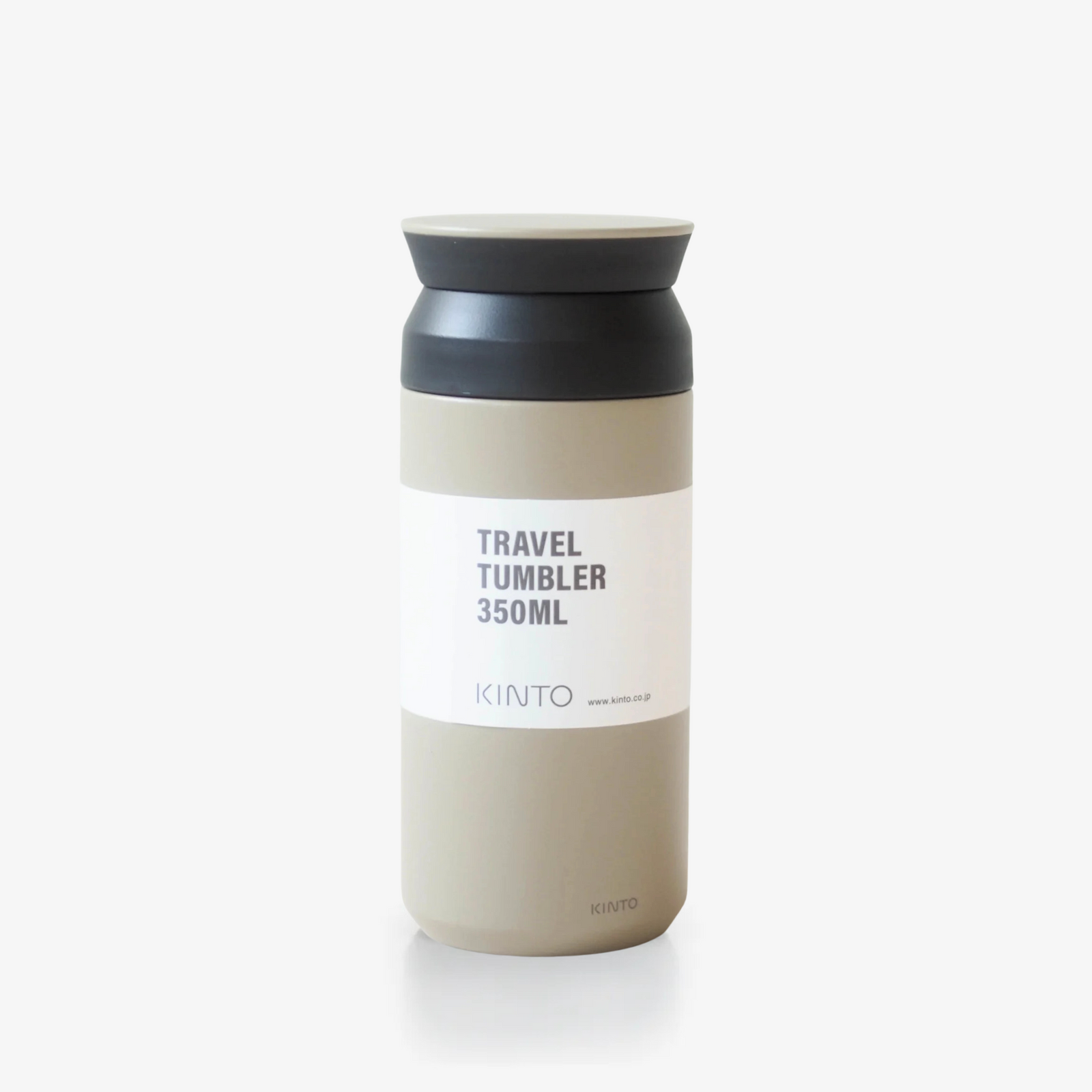 Kinto Travel Tumbler 350ml | Sand Beige by KINTO (kinto-travel-tumbler-350ml-sand-beige)