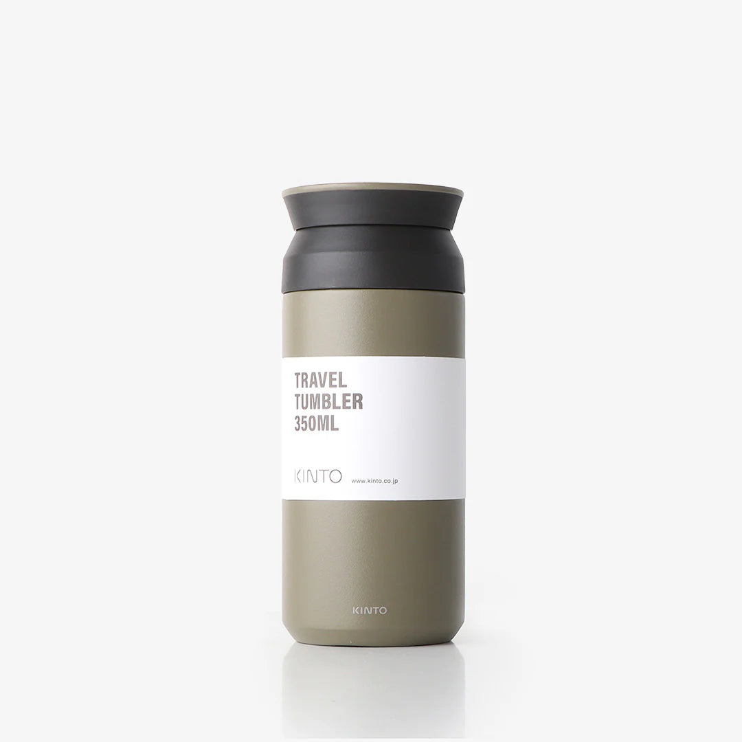 Kinto Travel Tumbler 350ml | Khaki by KINTO (kinto-travel-tumbler-khaki-350ml)