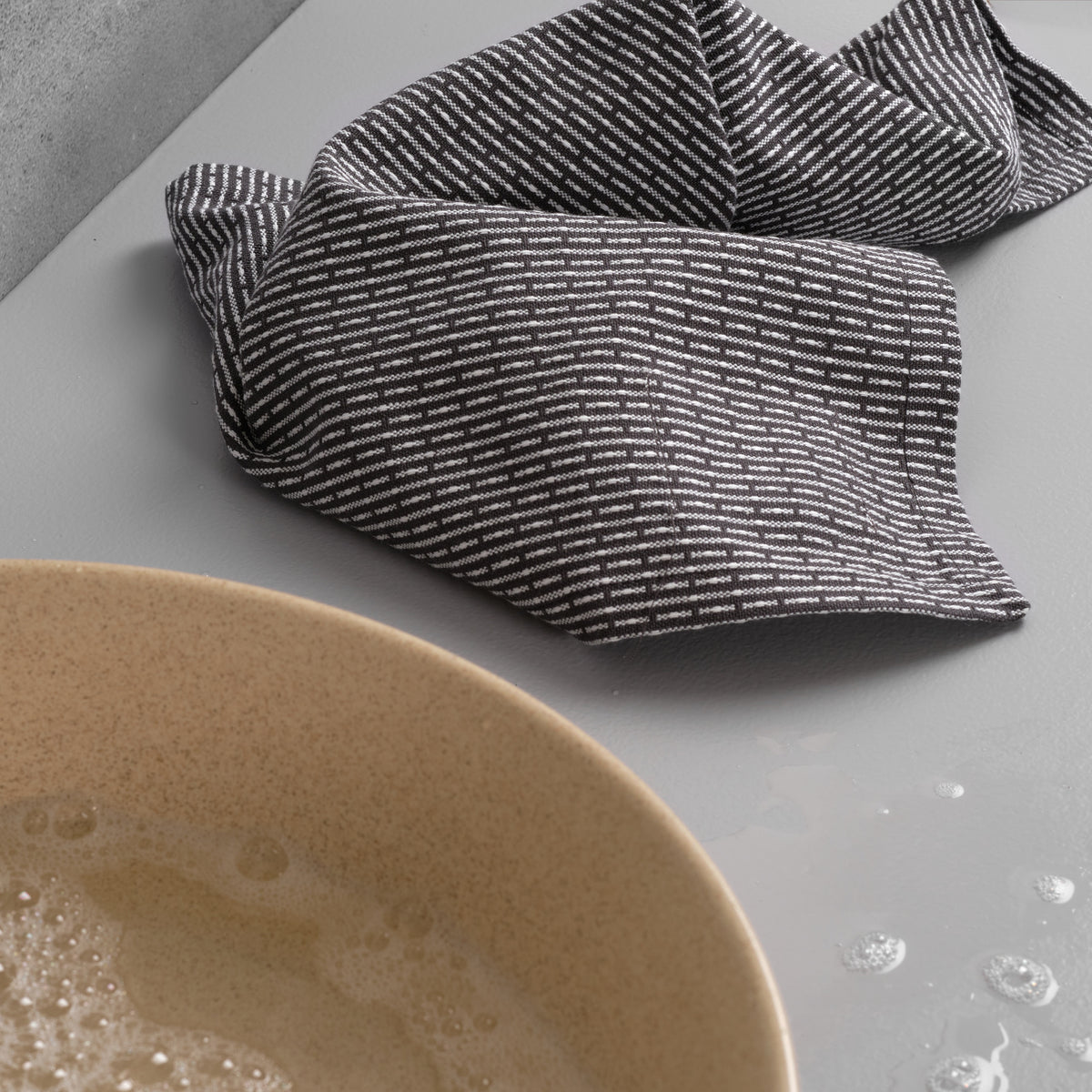 Kitchen Cloth | Evening Grey by THE ORGANIC COMPANY (the-organic-co-kitchen-cloth)