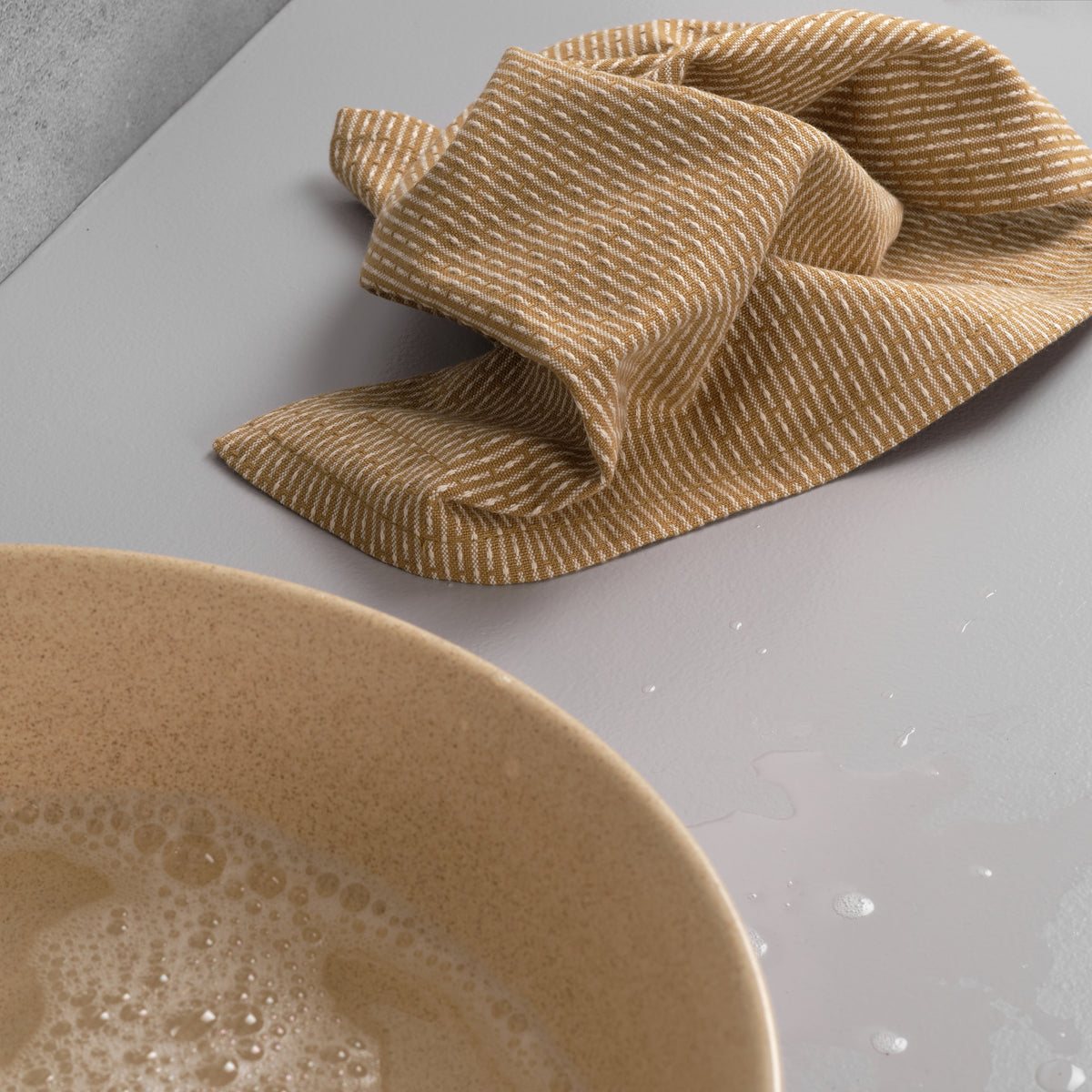 Kitchen Cloth | Khaki/Stone by THE ORGANIC COMPANY (the-organic-company-kitchen-cloth-khaki-stone)