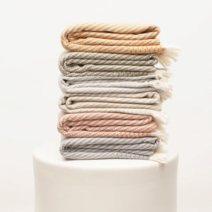 Kuntik Turkish Towel | Charcoal Grey