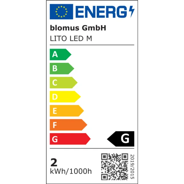 Mobile LED Lamp M LITO | Silk Gray by BLOMUS (mobile-led-lamp-m-lito-silk-gray)