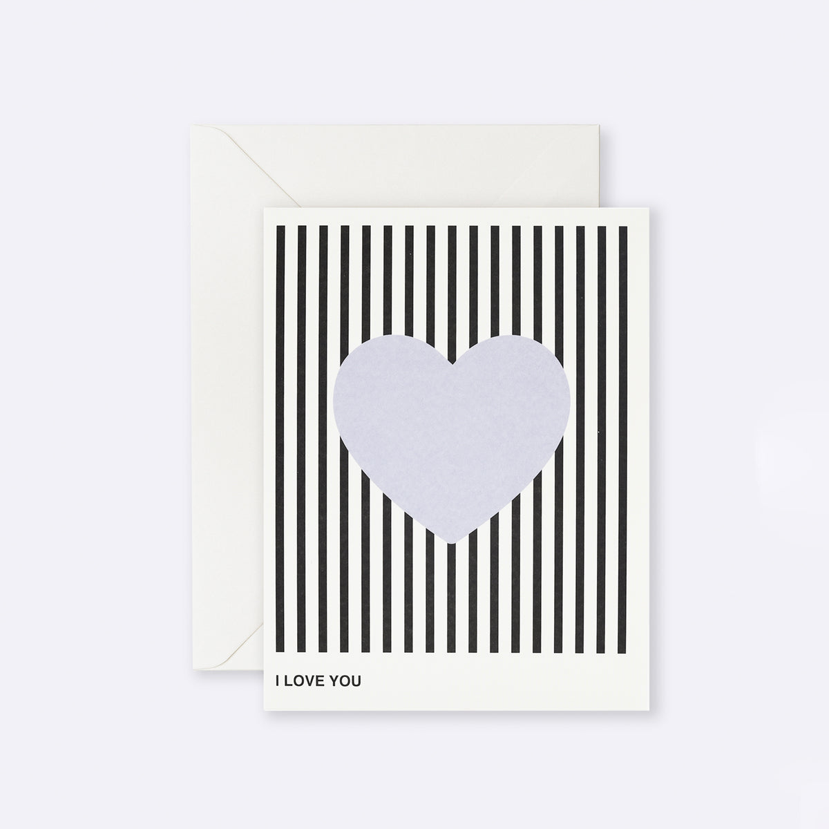 Card | I Love You Lavender Heart by LETTUCE (card-i-love-you-lavender-heart)