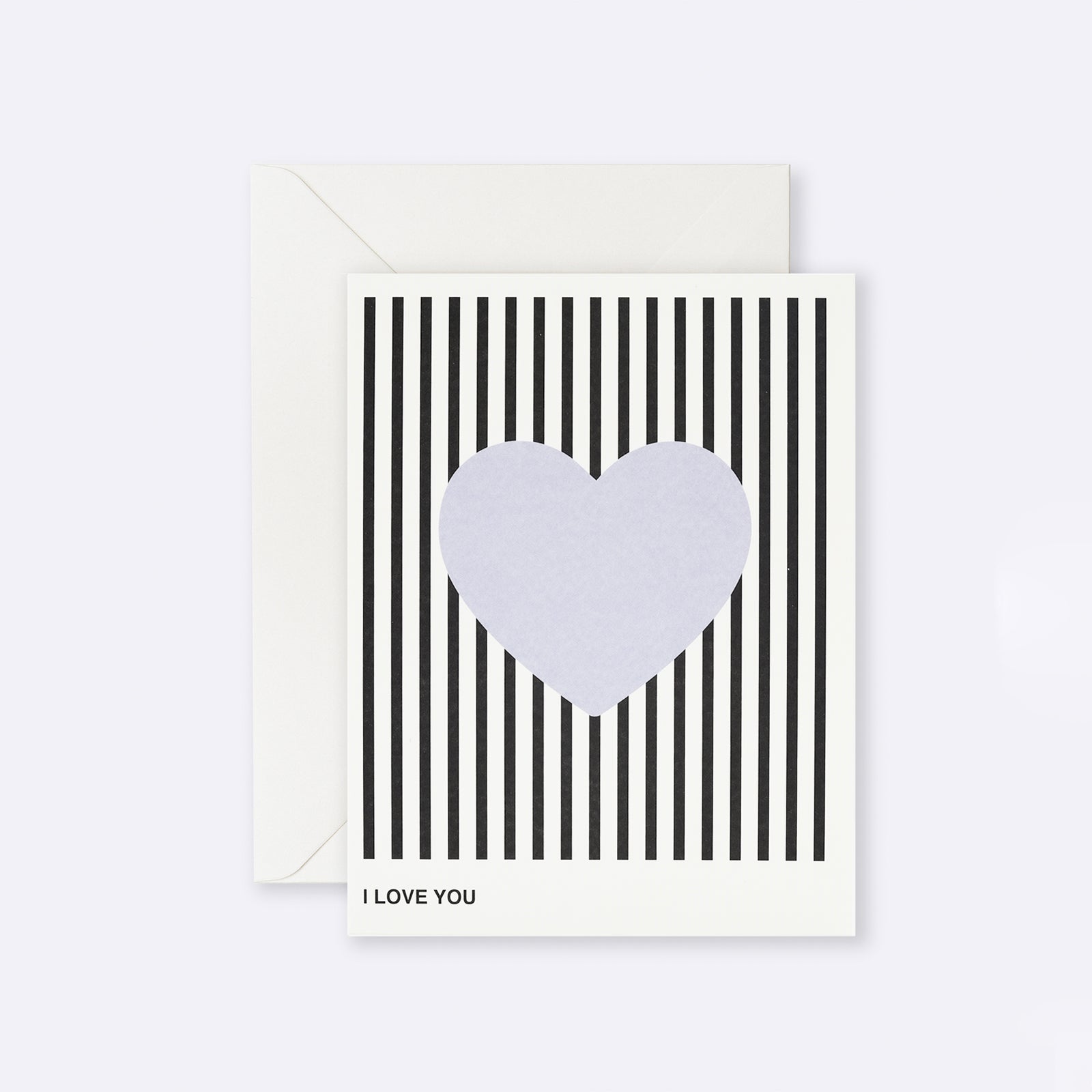 Card | I Love You Lavender Heart by LETTUCE (card-i-love-you-lavender-heart)