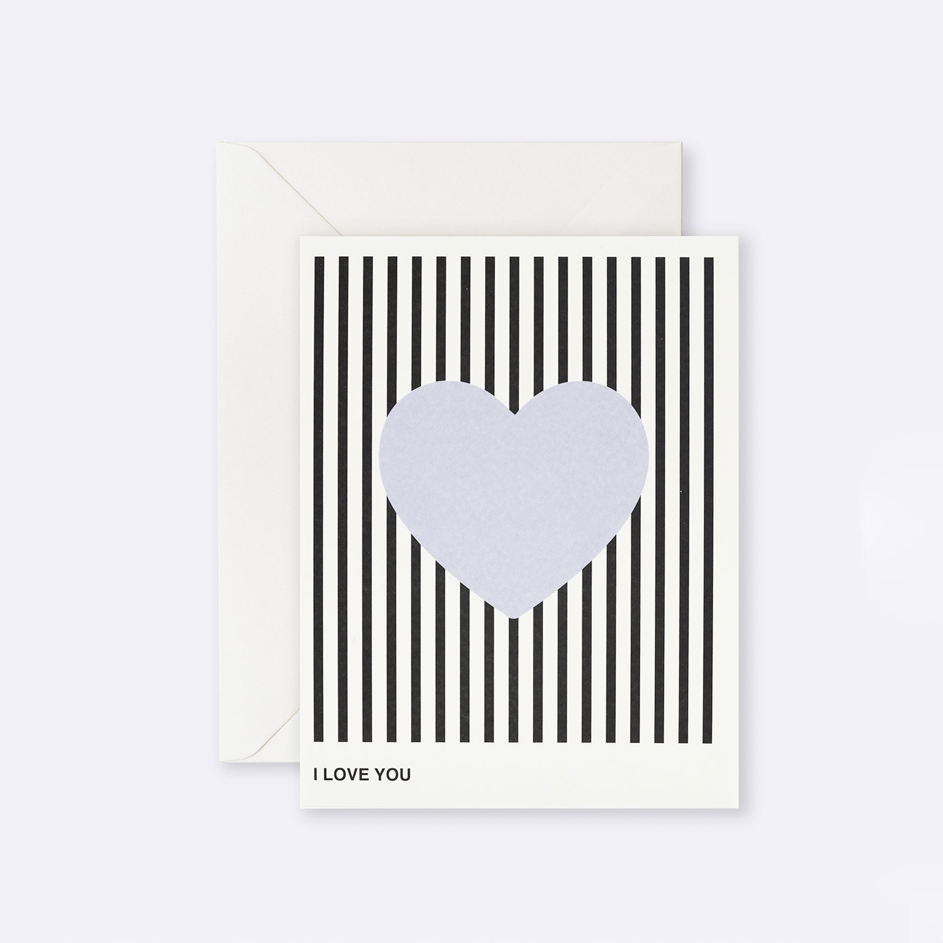 Card | I Love You Lavender Heart