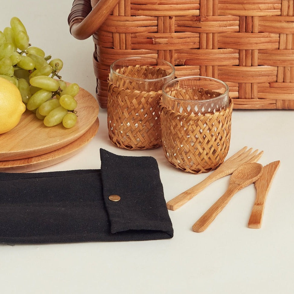 2 Person Cutlery Pouch by Le Weekend (2percpouch)