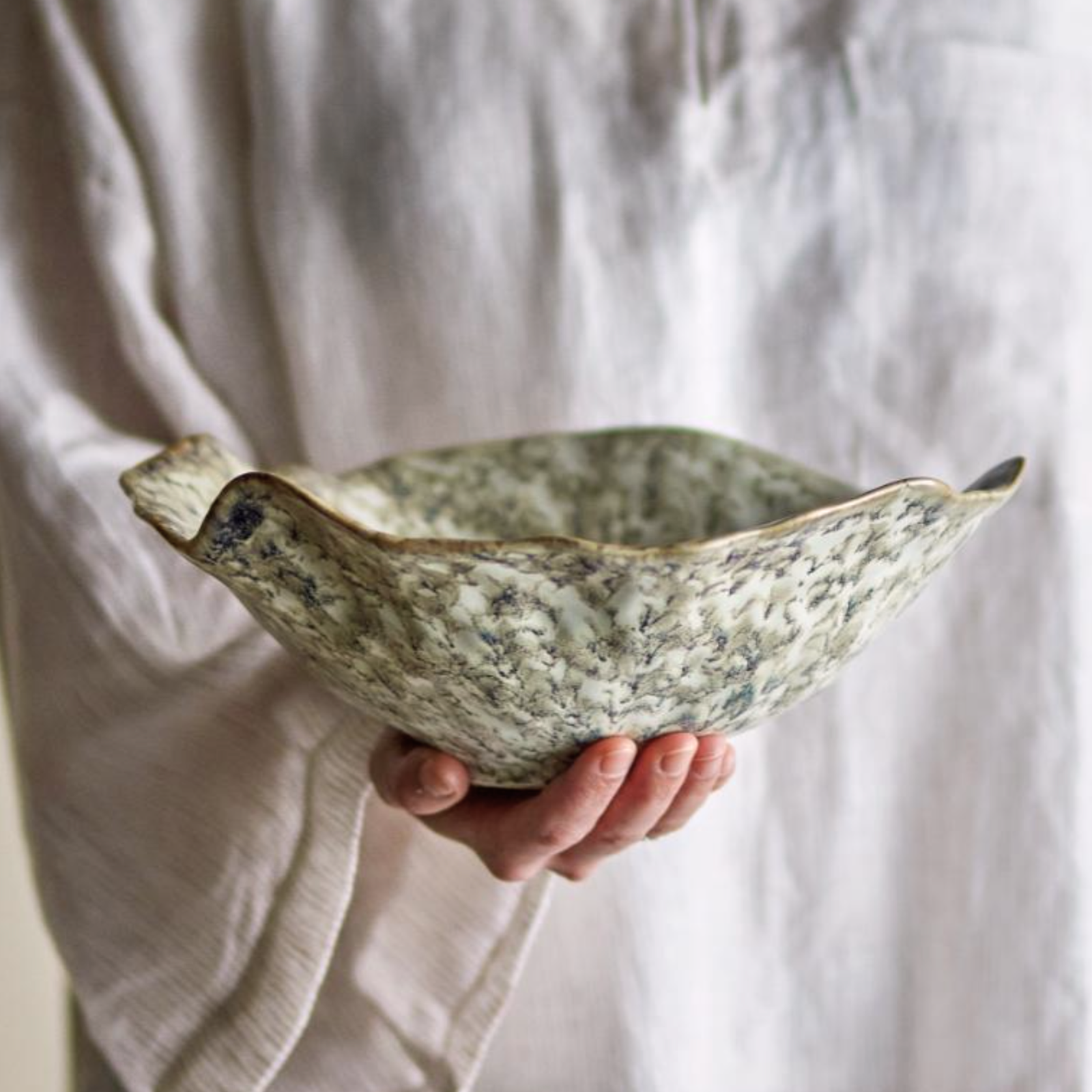 Lennon Stoneware Bowl | Grey by BLOOMINGVILLE (lennon-bowl-grey-stoneware)