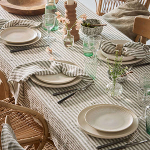 Tell Me More Leon Tablecloth 145x330 | Seagrass