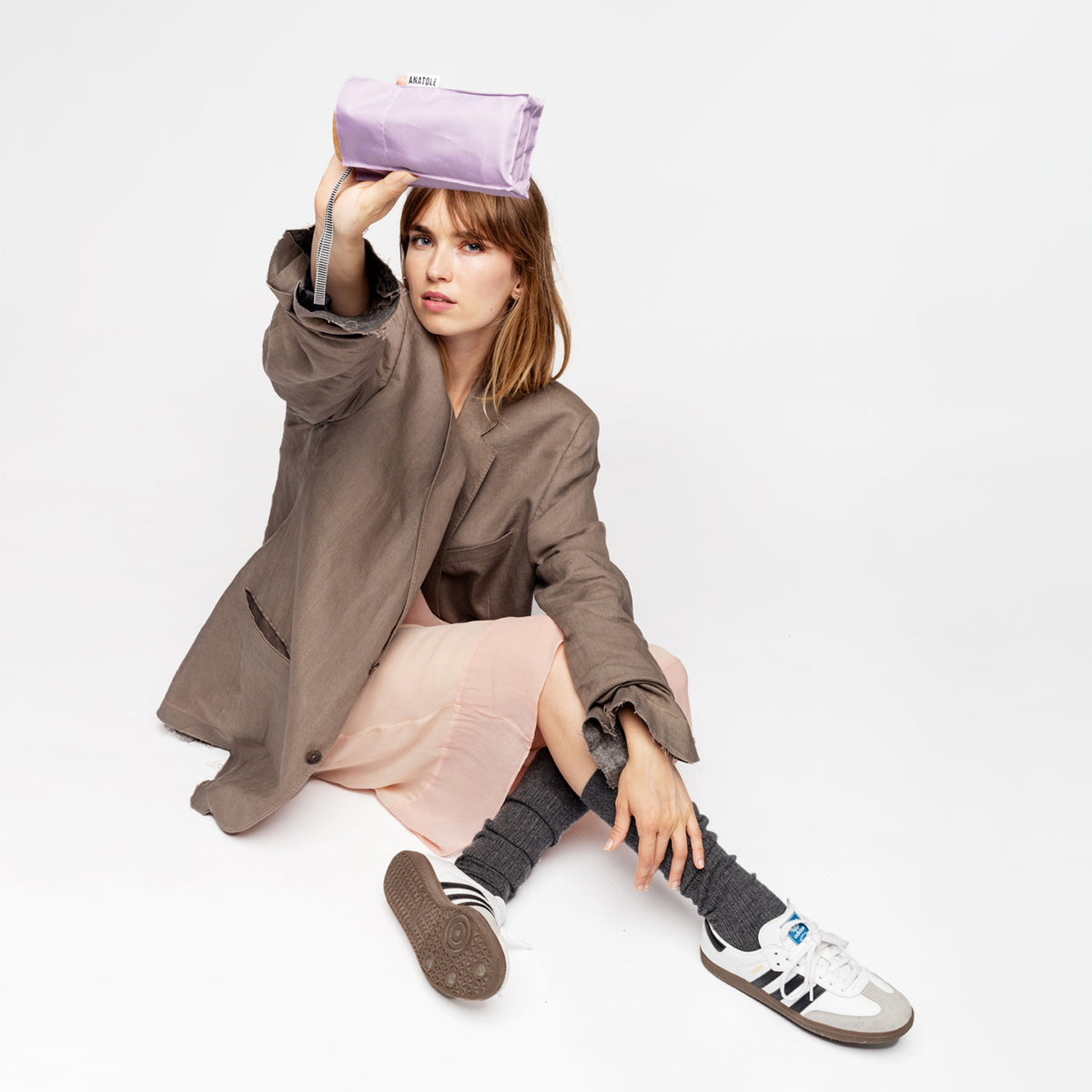 Micro Umbrella | Lilac/Olympe by ANATOLE (micro-umbrella-lilac-olympe)