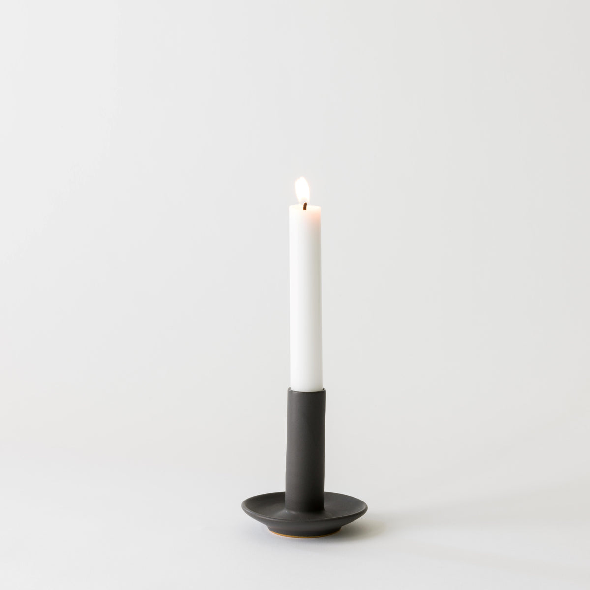 Lou Candle Holder | Dark Grey by TELL ME MORE (tell-me-more-lou-candle-holder-dark-grey)