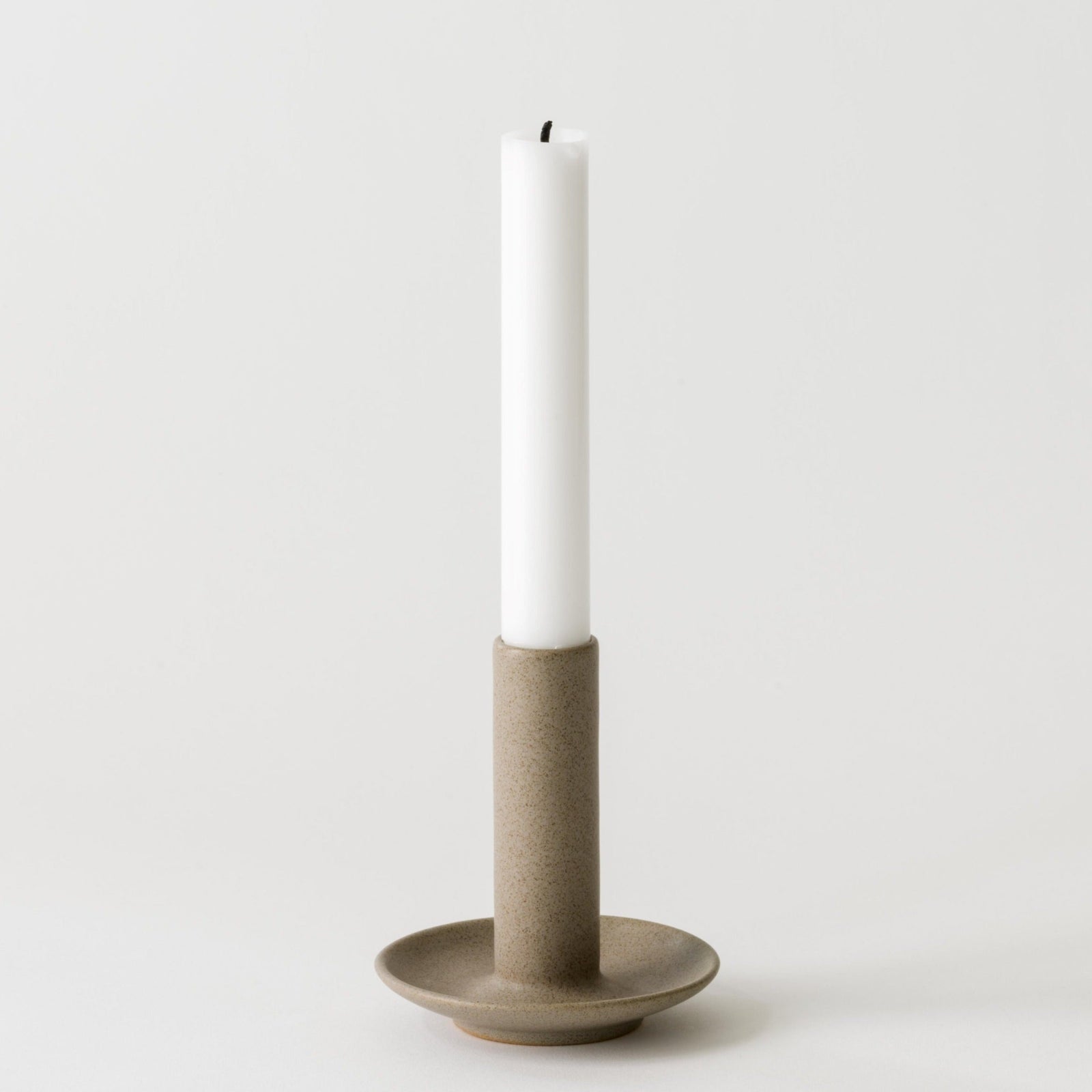 Lou Candle Holder | Sand Beige by TELL ME MORE (tell-me-more-lou-candle-holder-sand-beige)