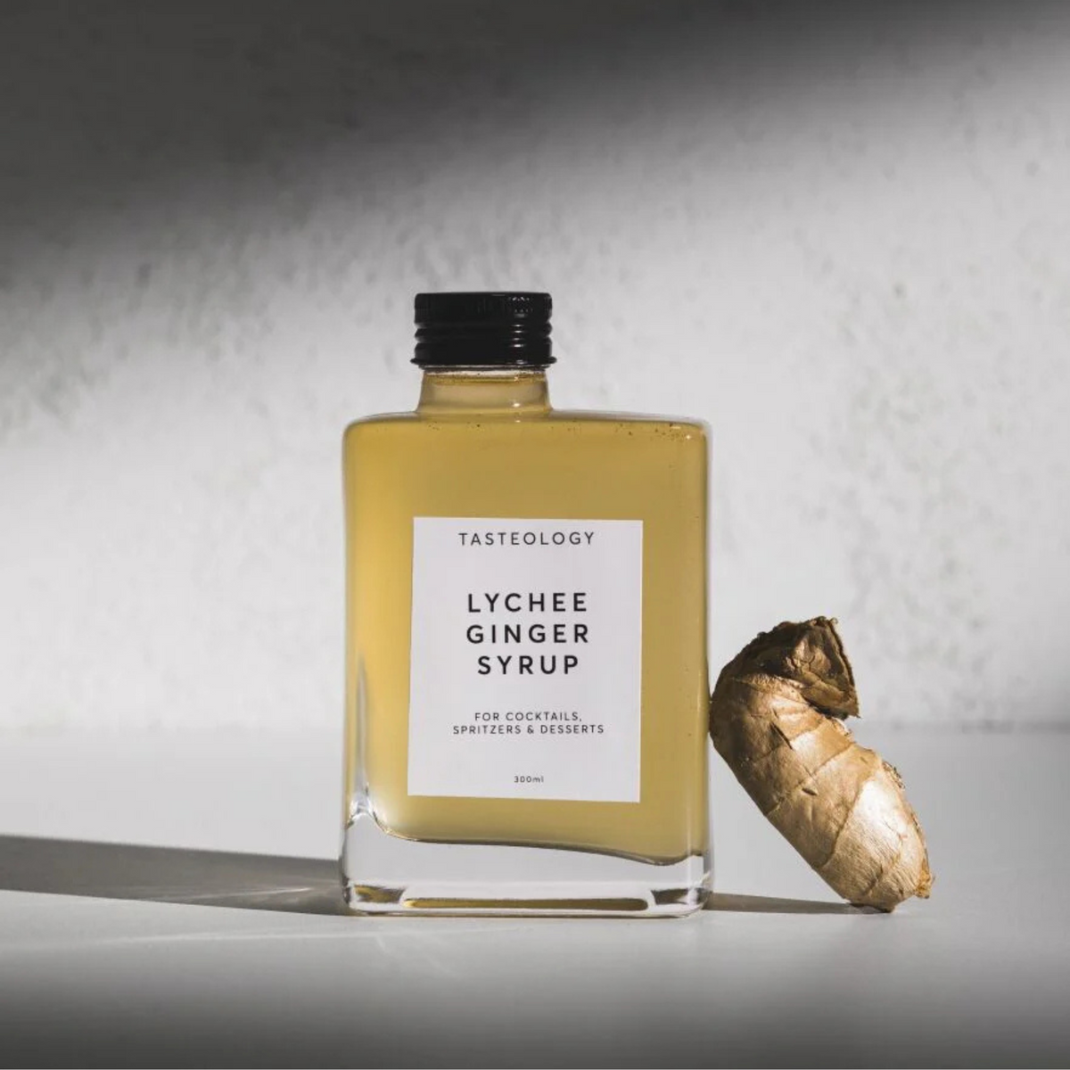 Lychee Ginger Syrup by TASTEOLOGY (lychee-ginger-syrup)
