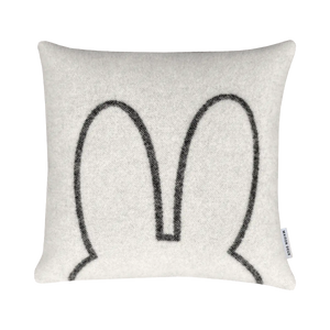 Maison Deux Miffy Wool Cushion Cover | White/Black