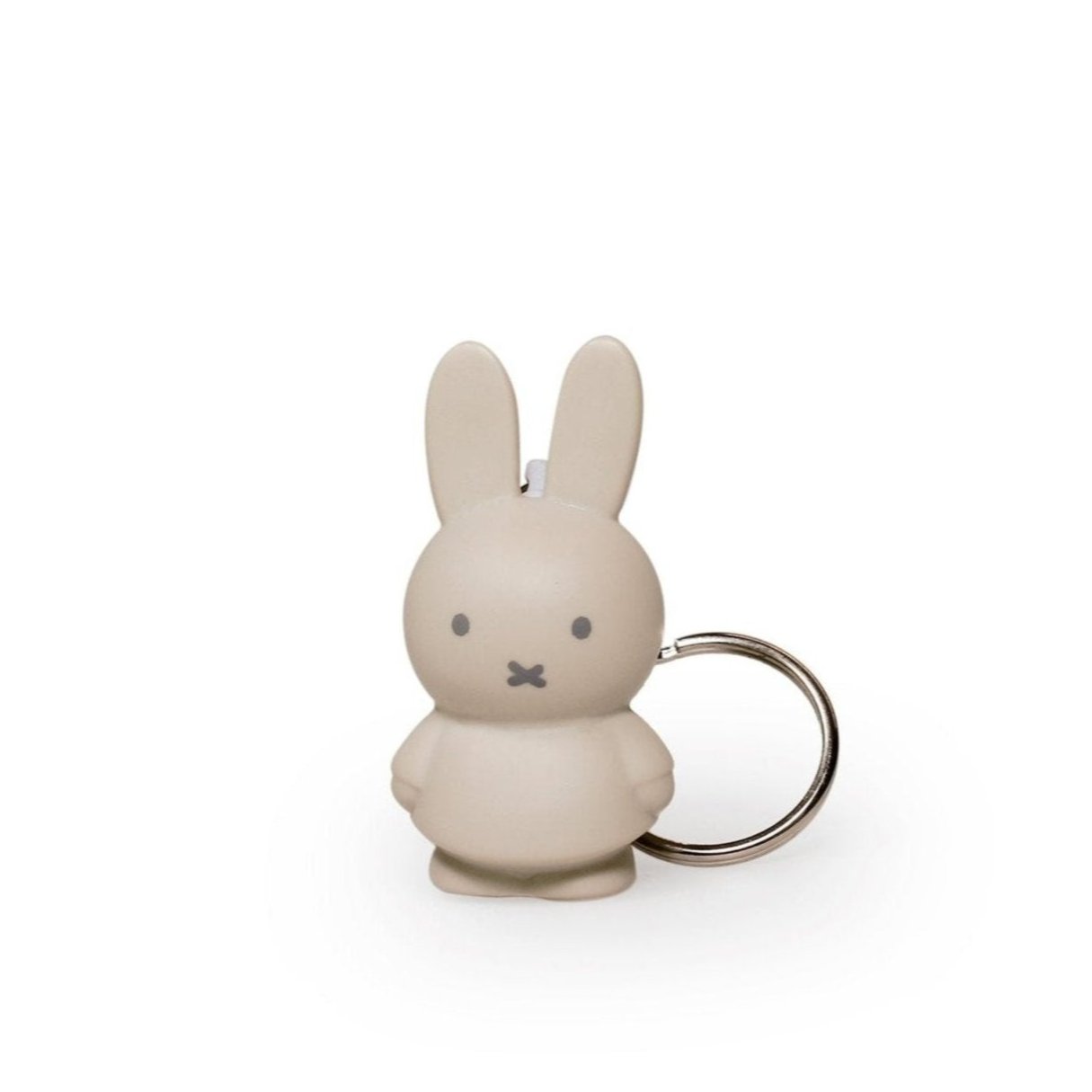 Miffy Key Ring 6.2cm | Sand Beige by ATELIER PIERRE (miffy-sand-key-ring-6-2-cm)