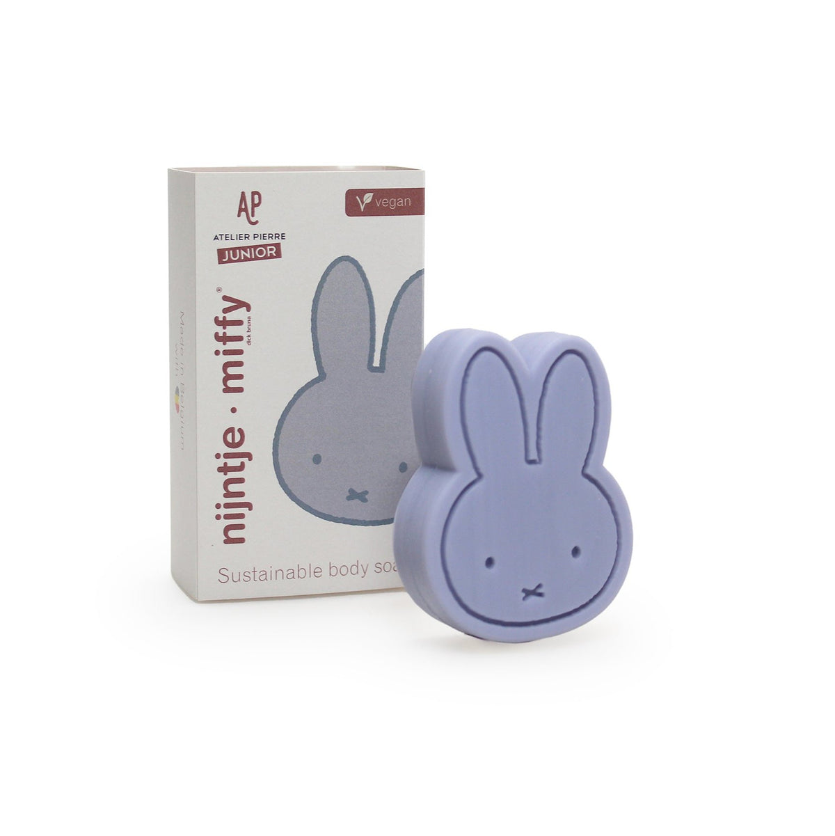 Miffy All in One Soap | Silver Blue by ATELIER PIERRE (miffy-silver-blue-all-in-one-soap-red-berry-parfum)