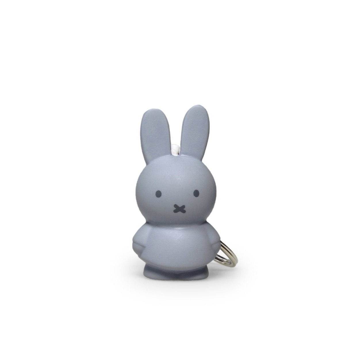 Miffy Key Ring 6.2cm | Silver Blue by ATELIER PIERRE (miffy-silver-blue-key-ring-6-2-cm)