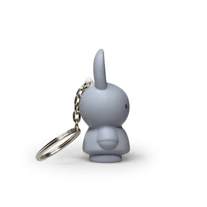 Miffy Key Ring 6.2cm | Silver Blue