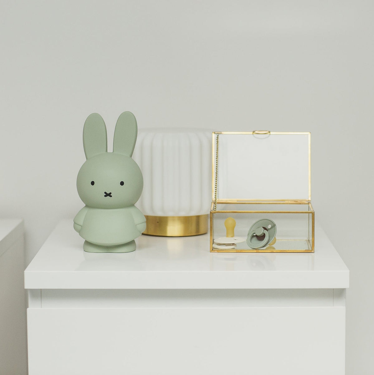 Miffy Money Box | EUCALYPTUS | 19cm by ATELIER PIERRE (miffy-eucalyptus-money-box-19cm)