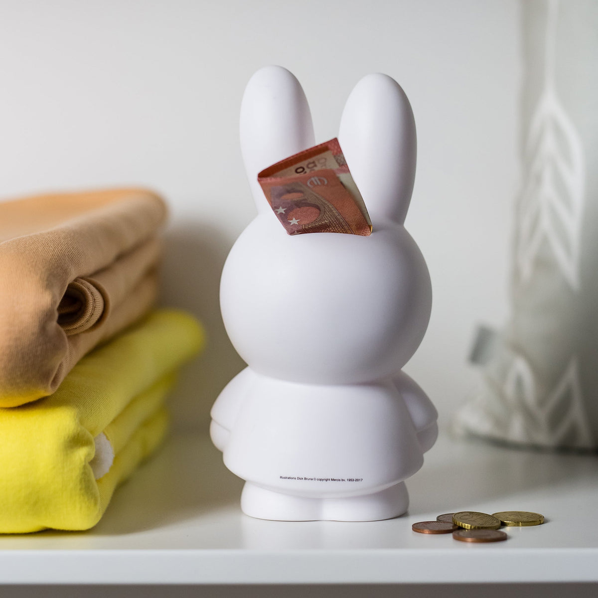 Miffy Money Box | PURE | 19cm by ATELIER PIERRE (miffy-pure-money-box-19cm)