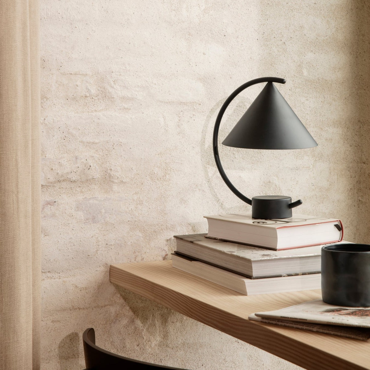 Meridian Lamp | Black by FERM LIVING (meridian-lamp-black)