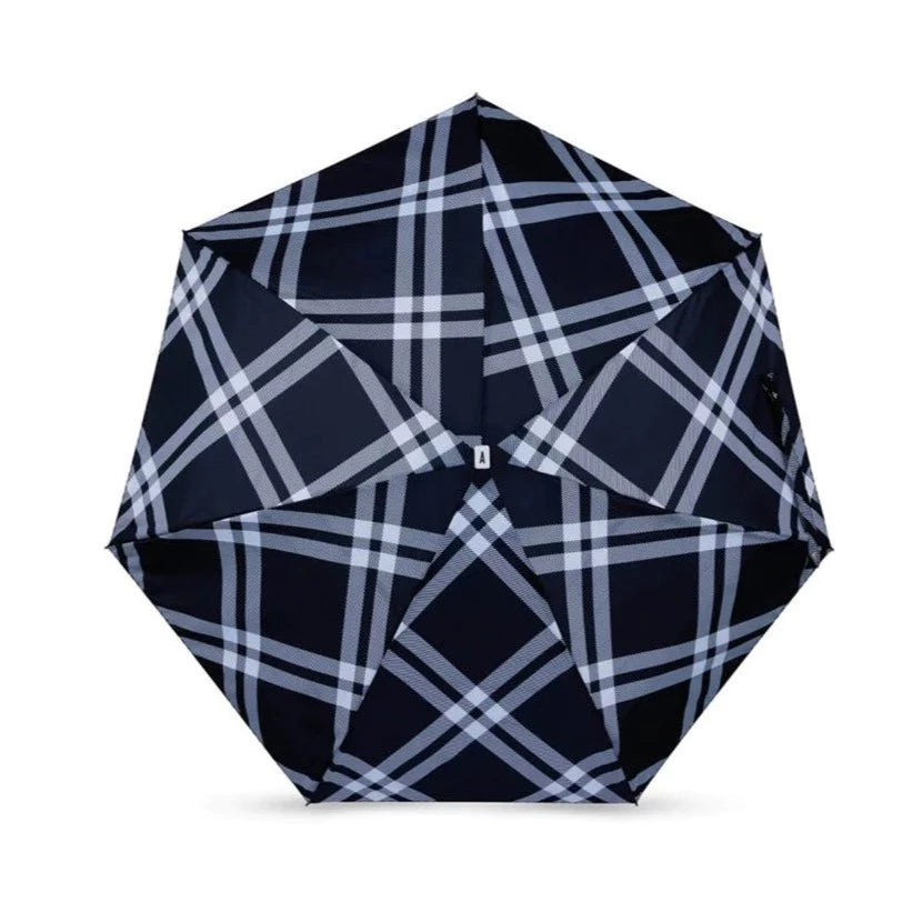 Micro Umbrella - B&W Tweed