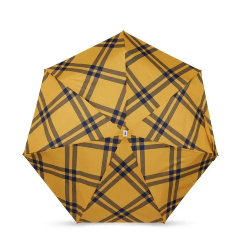 Micro Umbrella - Yellow Tweed