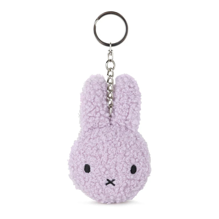 Bon Ton Toys Miffy 10cm Tiny Teddy Keychain | Lavender