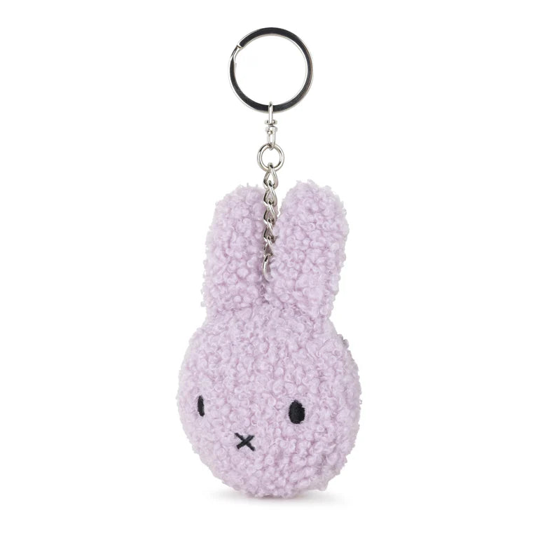 Miffy Flat Keychain ECO Tiny Teddy 10cm | Lavender