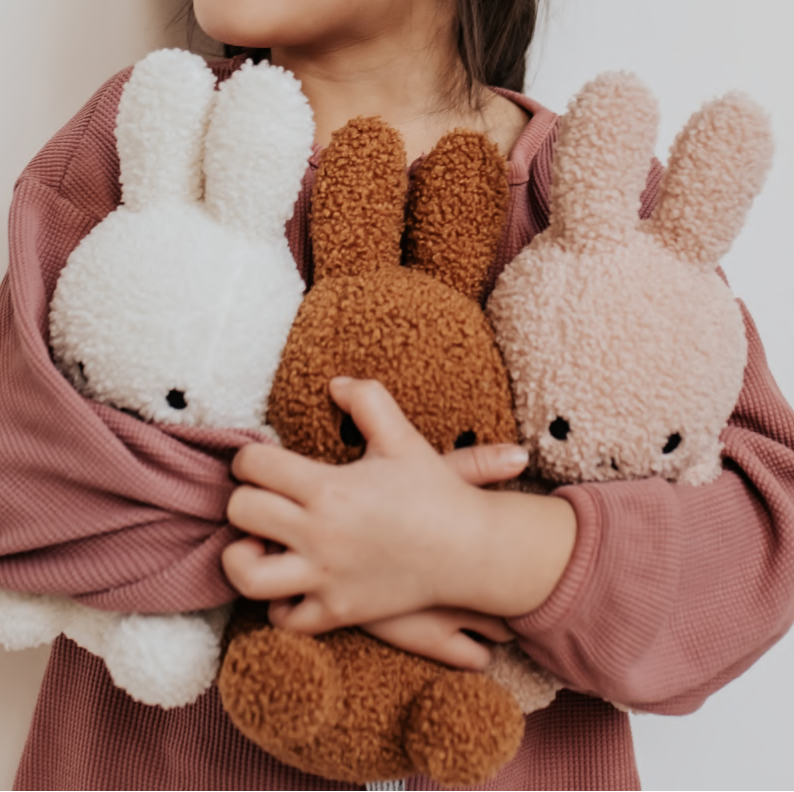 Miffy Sitting Teddy Pink (23cm) by BON TON TOYS (miffy-sitting-teddy-pink-23cm)