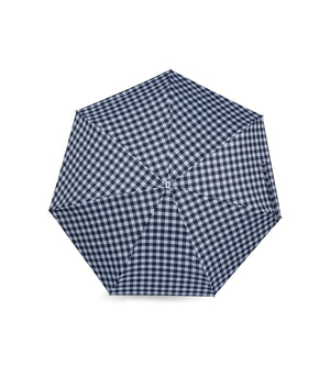 Micro Umbrella | Gingham-Black
