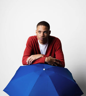 Anatole Micro Umbrella | Marguerite | Royal Blue