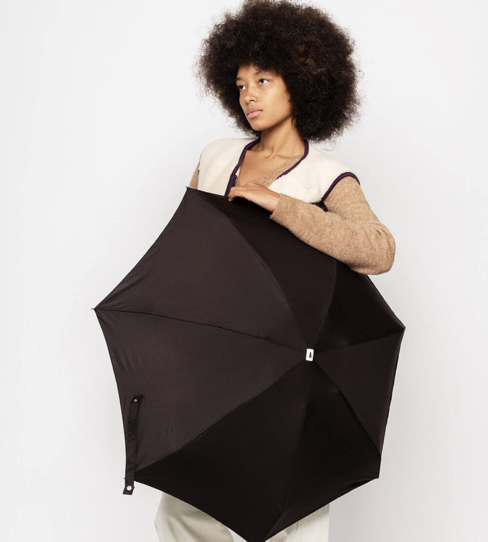 Anatole Micro Umbrella | Edwige/Chocolate