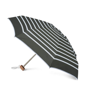 Micro Umbrella Marinières | Charles/ Khaki-Ivory