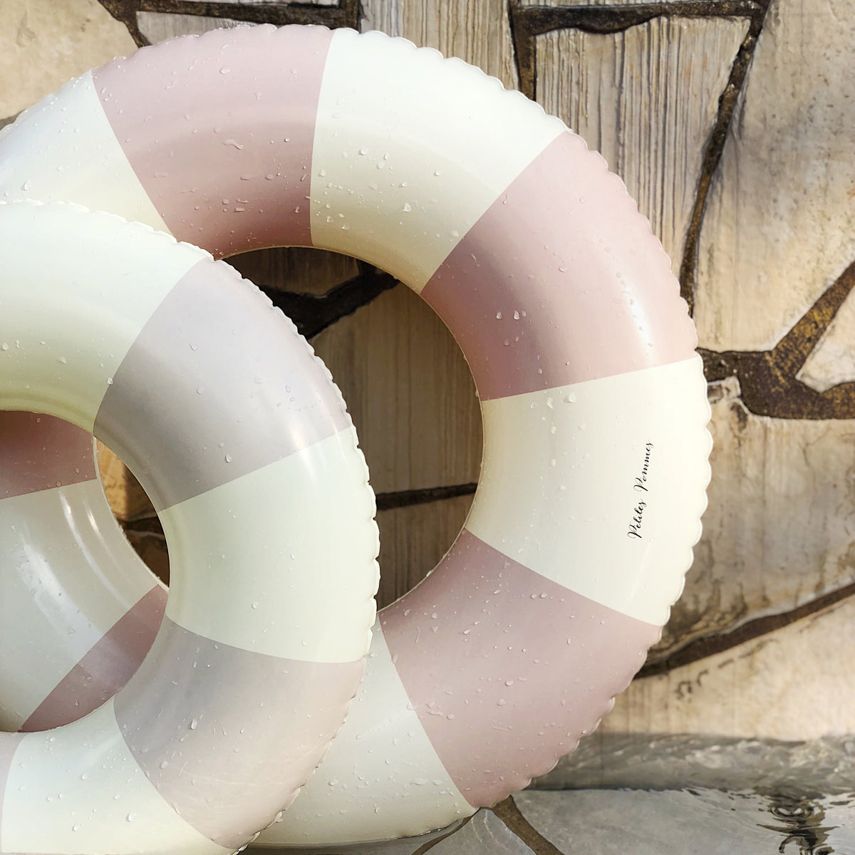 Sally Swim Ring | French Rose | 90 CM (6+years) by Petite Pommes (sally-swim-ring-french-rose-90-cm-6-years)