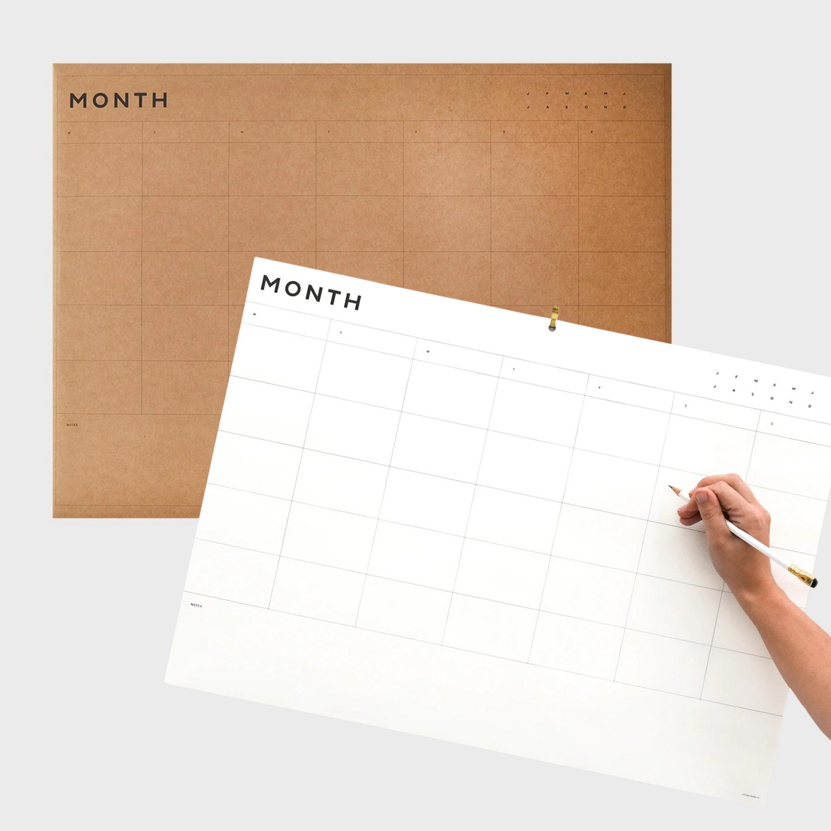 A2 Month Planner by FATHER RABBIT (a2-month-planner)