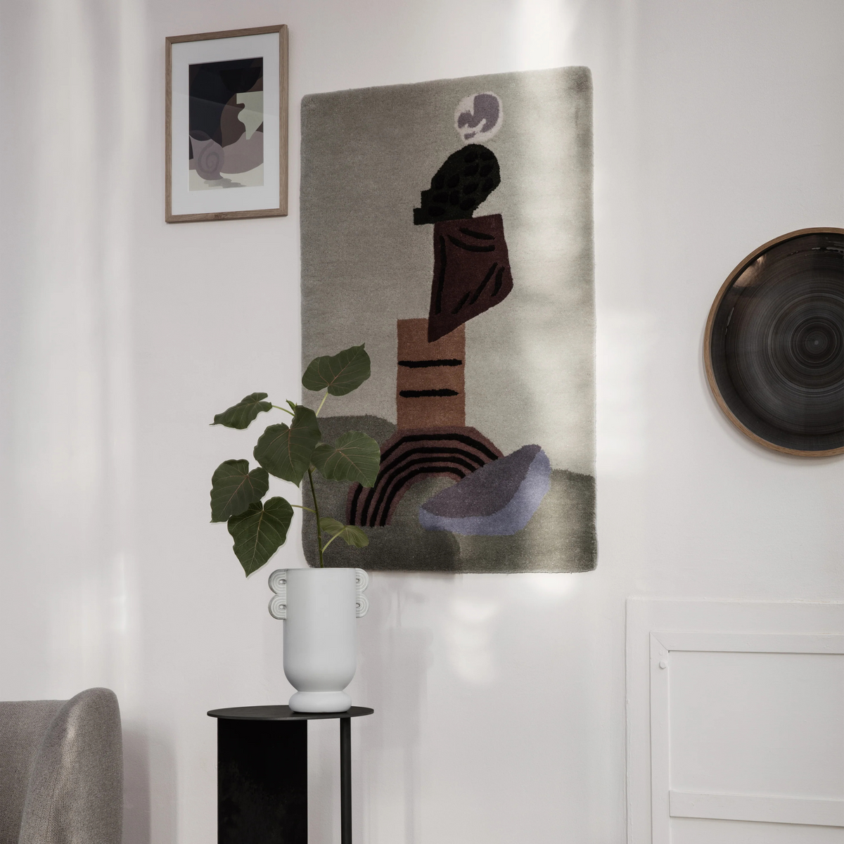 Muses Ania Vase | Off White by FERM LIVING (muses-vase-ania)