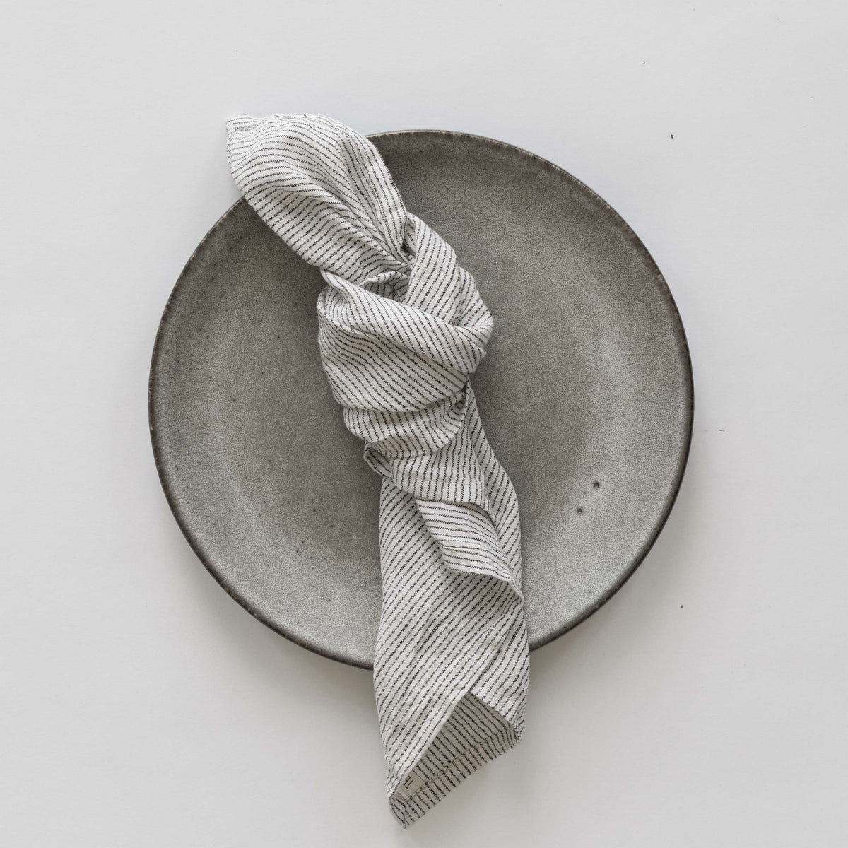 Linen Table Napkin | Pinstripe by TELL ME MORE (copy-of-tell-me-more-linen-table-napkins-pinstripe)