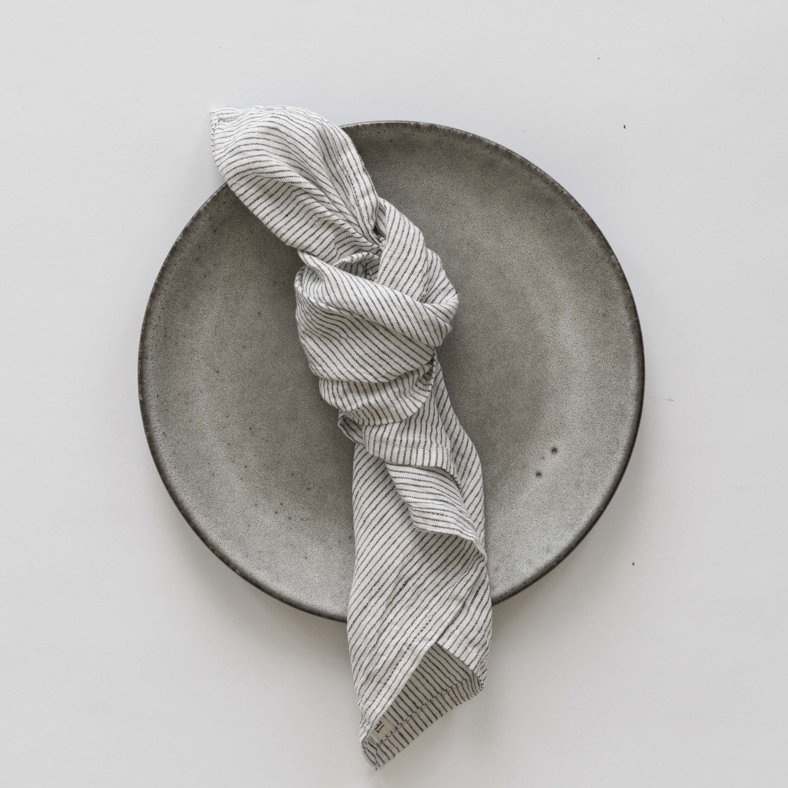 Linen Table Napkin | Pinstripe by TELL ME MORE (copy-of-tell-me-more-linen-table-napkins-pinstripe)