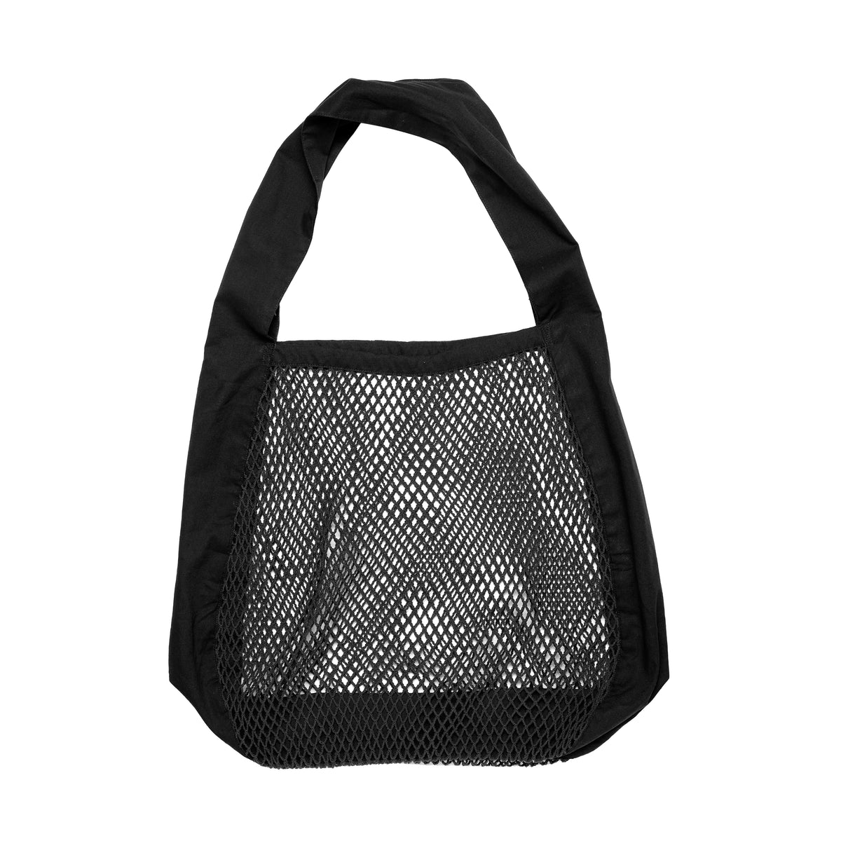 Net Shoulder Bag | Black by THE ORGANIC COMPANY (the-organic-co-net-shoulder-ba)