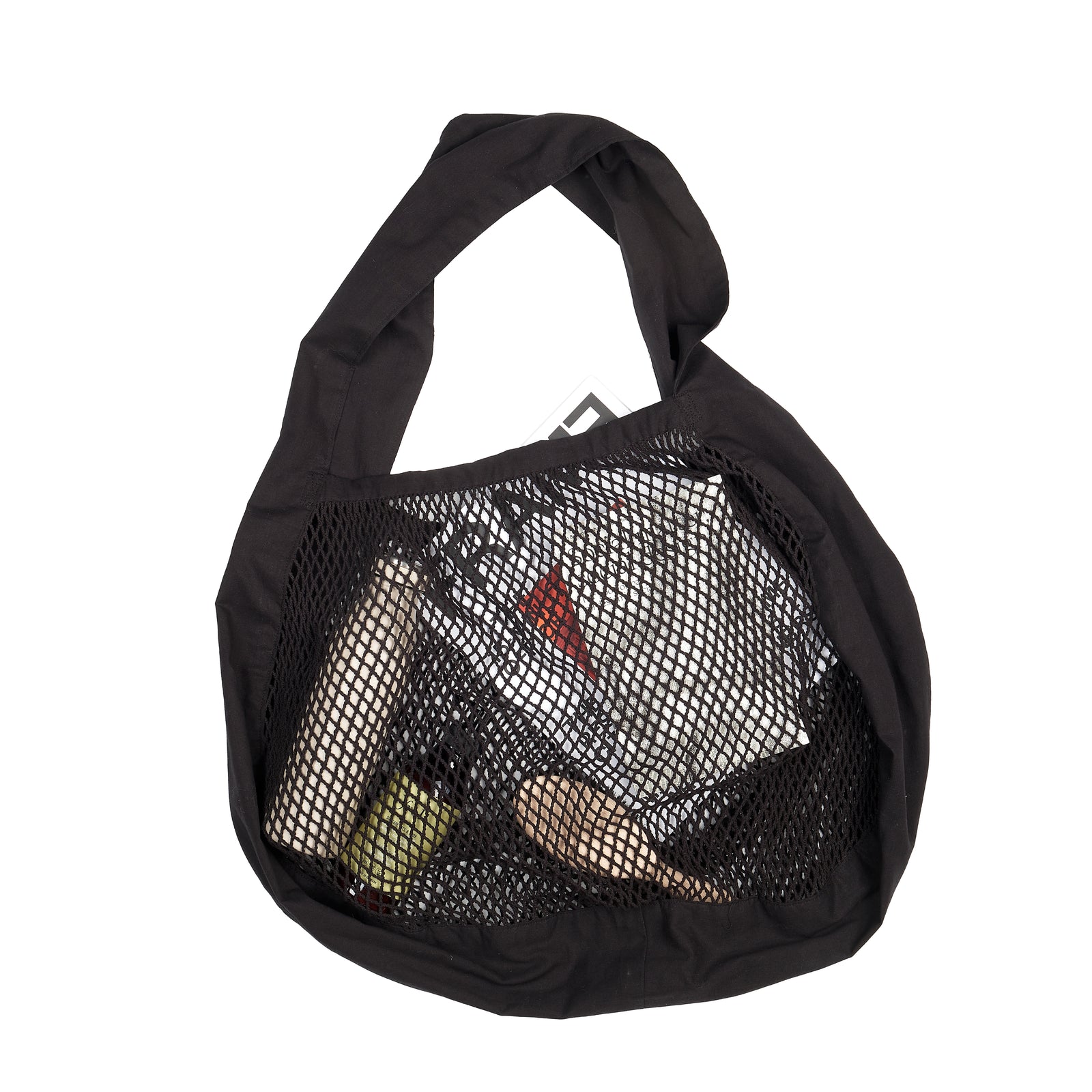Net Shoulder Bag | Black by THE ORGANIC COMPANY (the-organic-co-net-shoulder-ba)