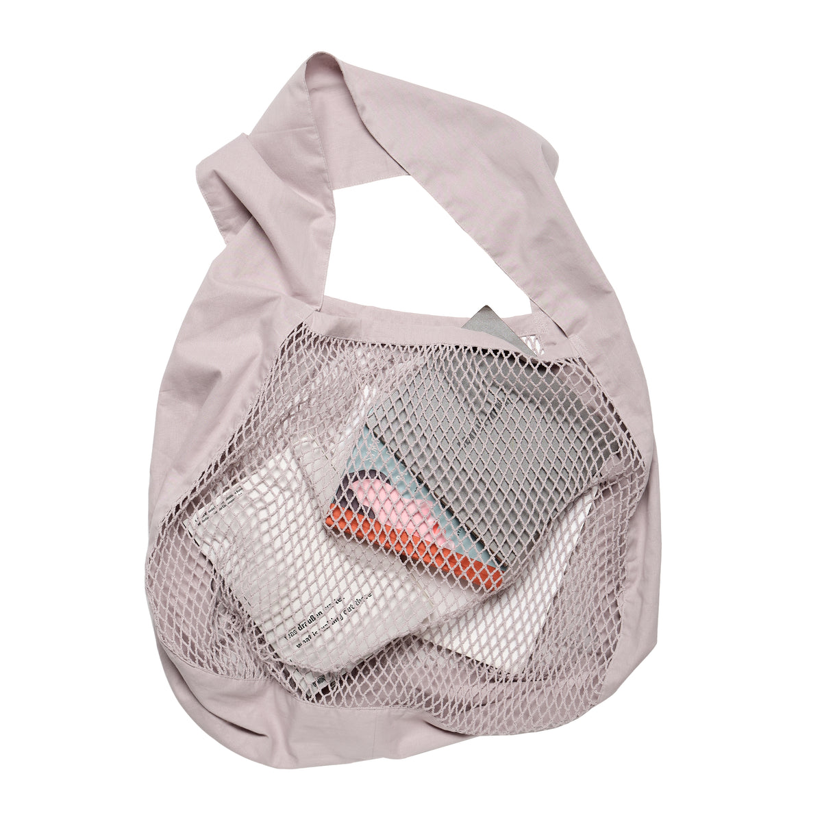 Net shoulder Bag | Lavender by THE ORGANIC COMPANY (the-organic-company-net-shoulder-bag-dusty-lavender)