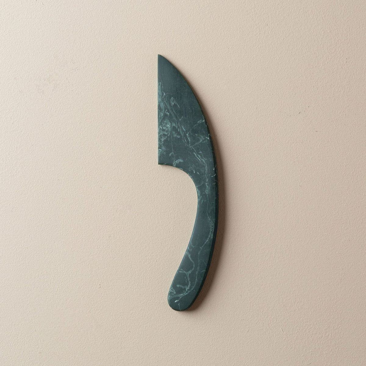 Flow Resin Cheese Knife | Dark Jade by SAARDÉ (flow-resin-cheese-knife-dark-jade)