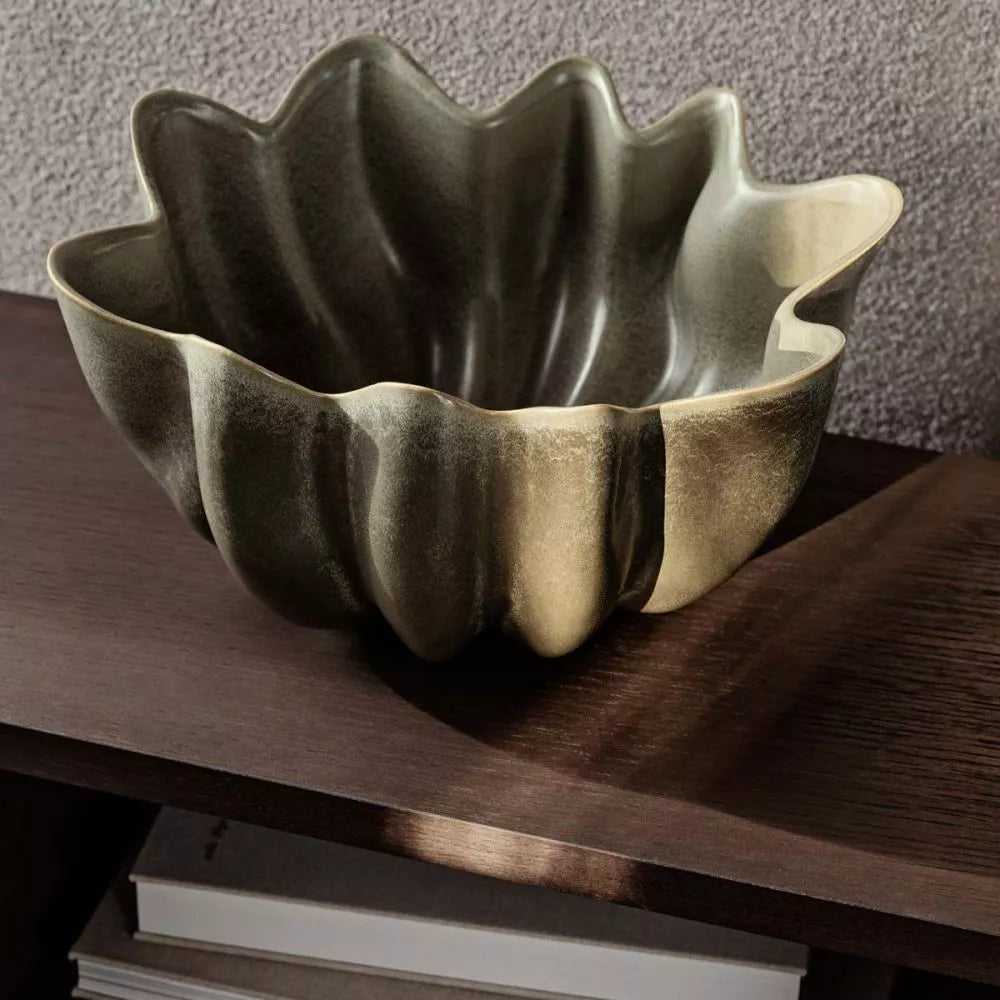 Nium Bowl Dark Sage 22cm by FERM LIVING (niam-bowl-dark-sage)